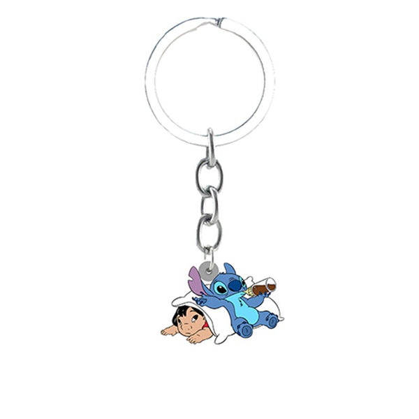 Stitch & Lilo Keychain