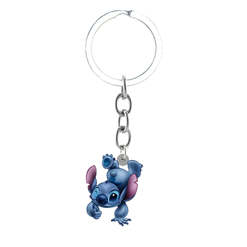 Stitch Keychain Twirl