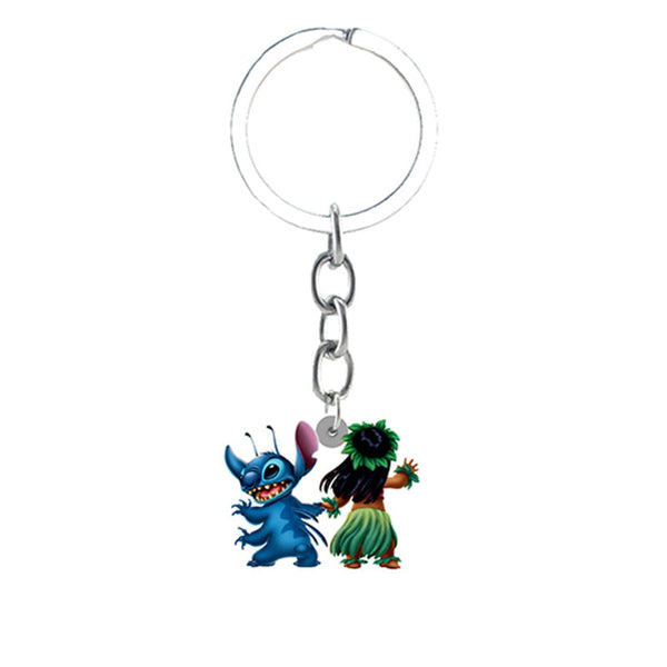 Lilo and Stitch Keychain Dancing