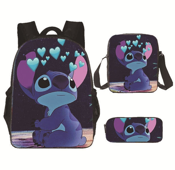 Stitch Heart School Bag