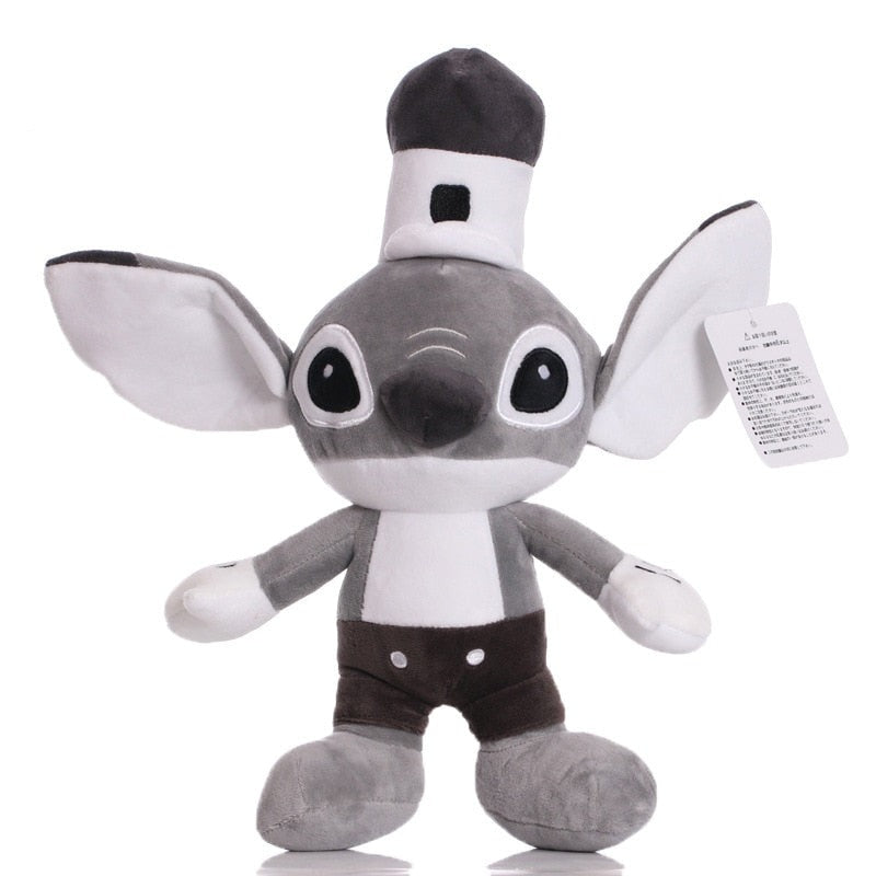 Gray Stitch Plush