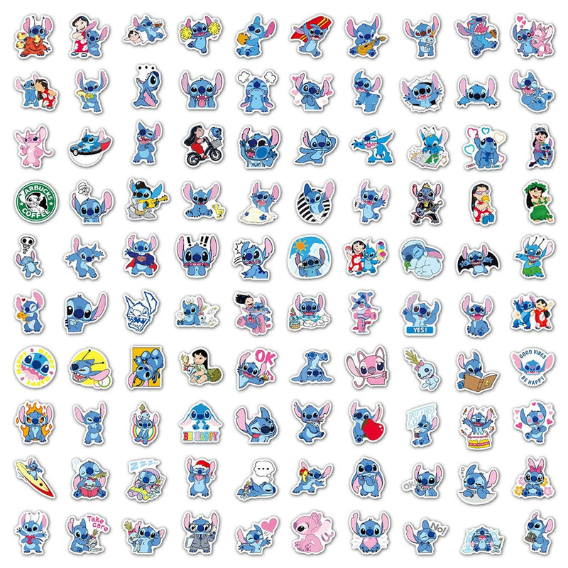 50 Lilo and Stitch Stickers