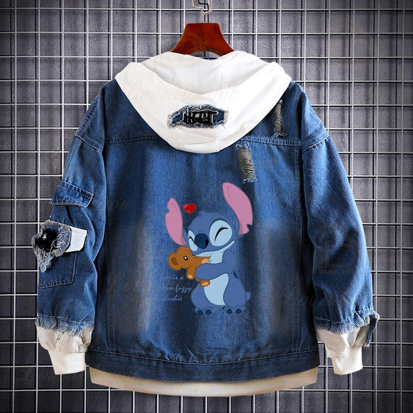 Teddy Bear Stitch Denim Jacket