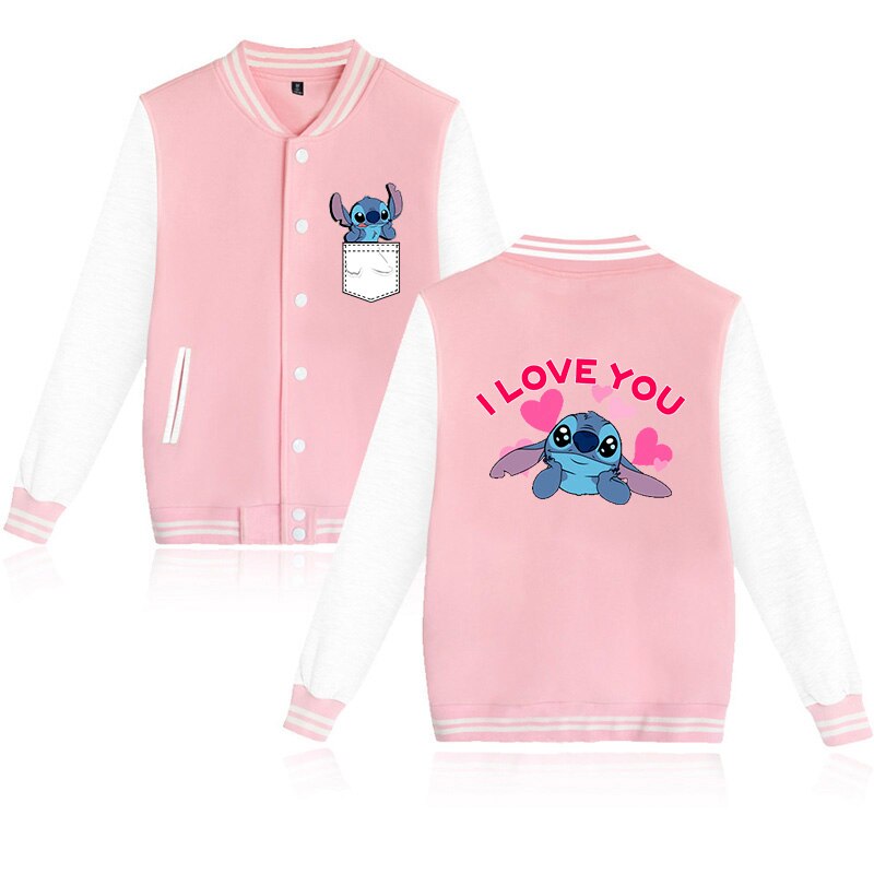 Stitch I Love You Jacket