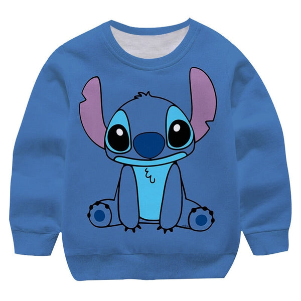 Blue Child Stitch Hoodie