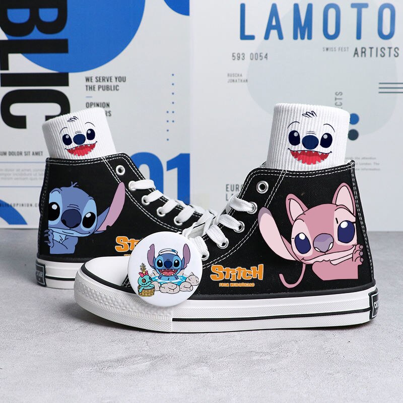 Stitch and Angel Shoes