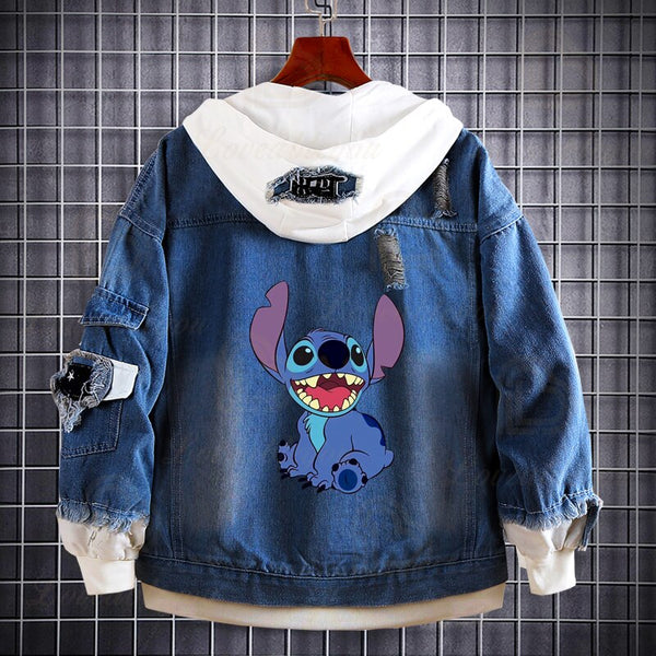 Happy Stitch Jeans Jacket