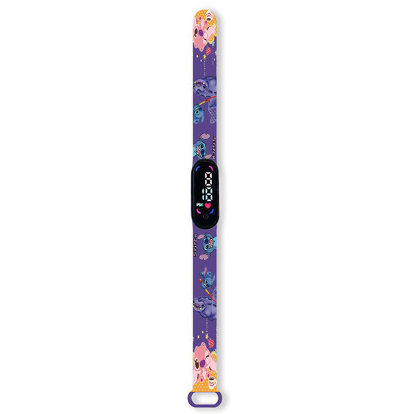 Digital Stitch Watch Purple